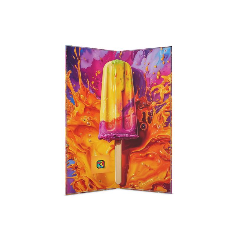 Kartelian Lava Ice Folding Screen