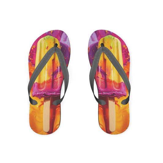 Kartelian Lava Ice Flip Flops