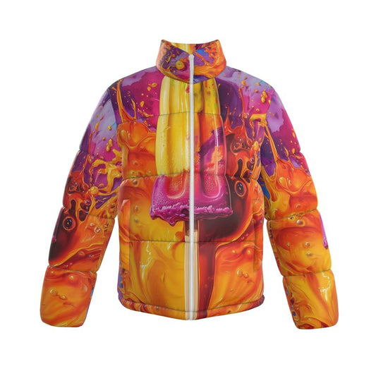 Kartelian Lava Ice Mens Puffer Jacket