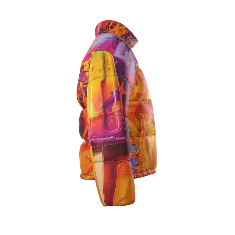 Contrado : Kartelian Lava Ice Mens Puffer Jacket -
