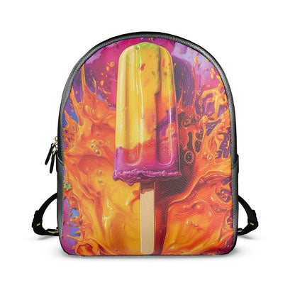 Kartelian Lava Ice Colville Leather Backpack