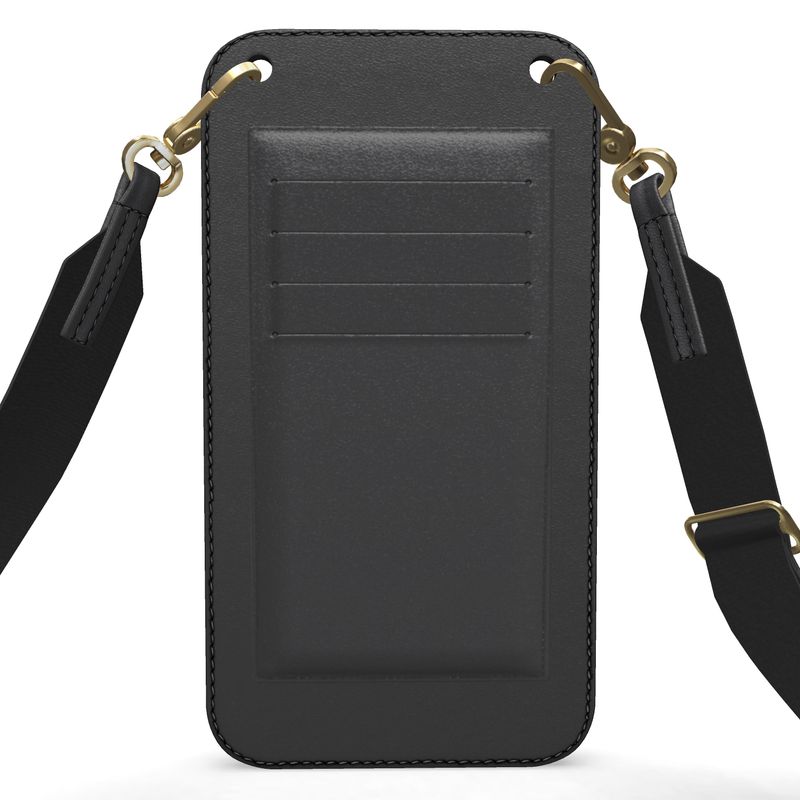 Kartelian Palm 2 Color Ice Leather Phone Case With Strap