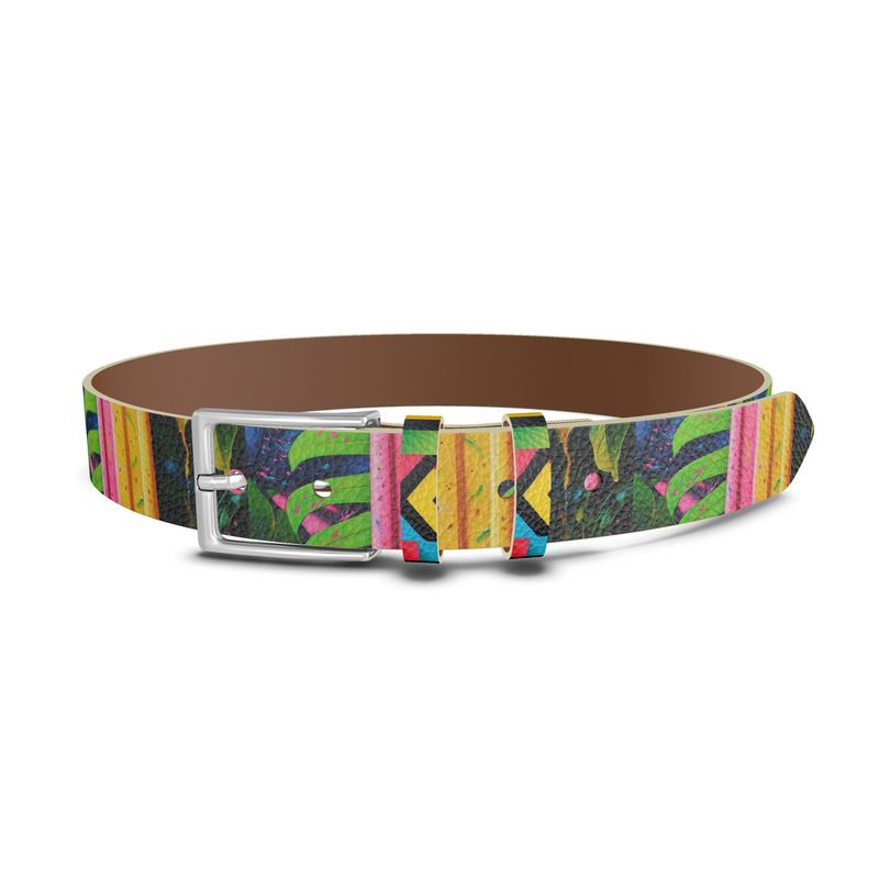 Kartelian Palm 2 Color Ice Leather Belt