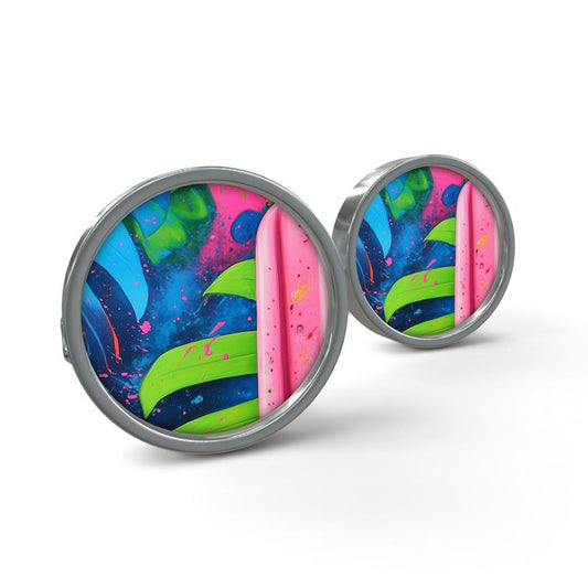 Kartelian Palm 2 Color Ice Cufflinks