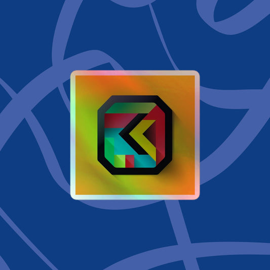 Kartelian Logo Holographic sticker