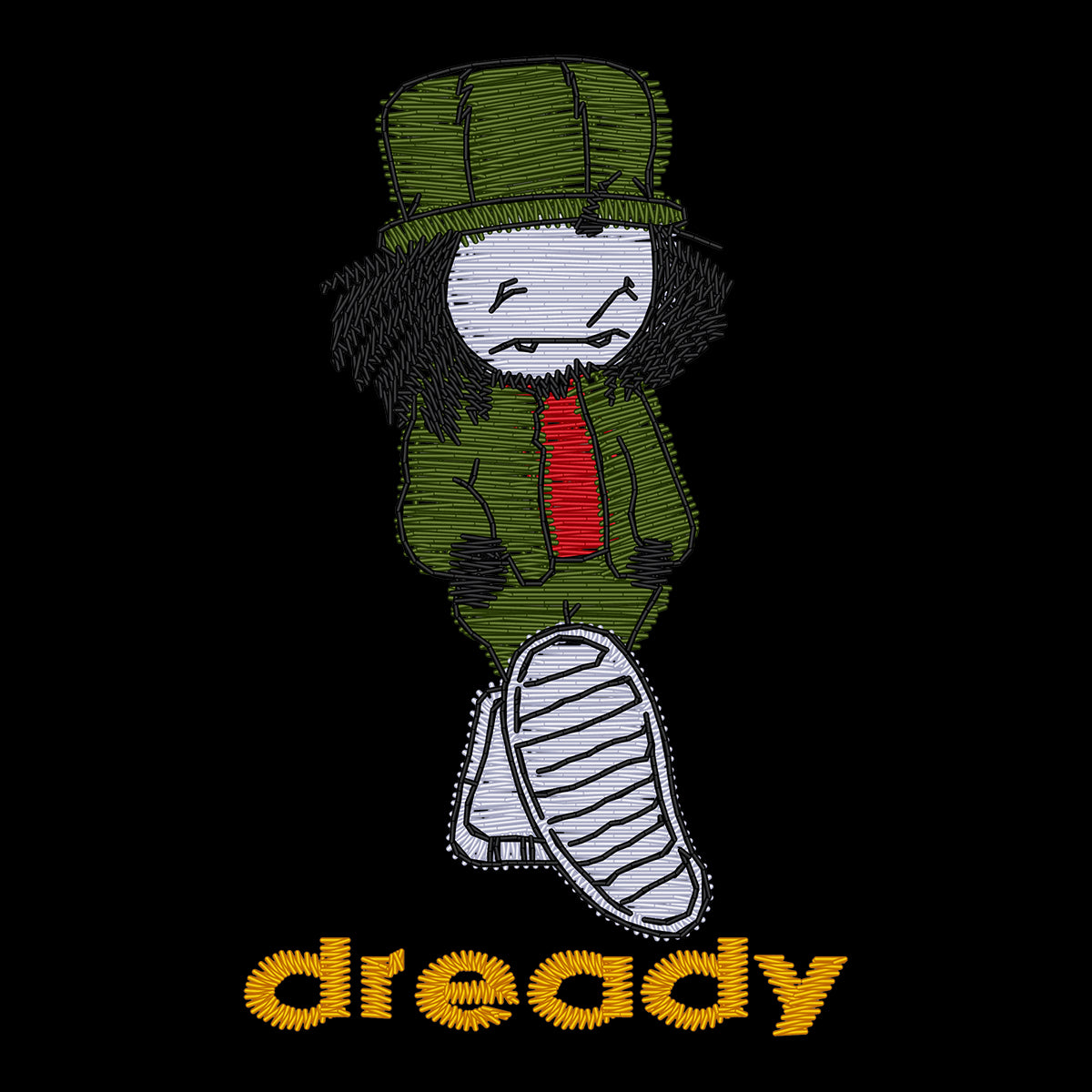 Dready Original : Dready x New Era Embroidered Walking Dread Cap -