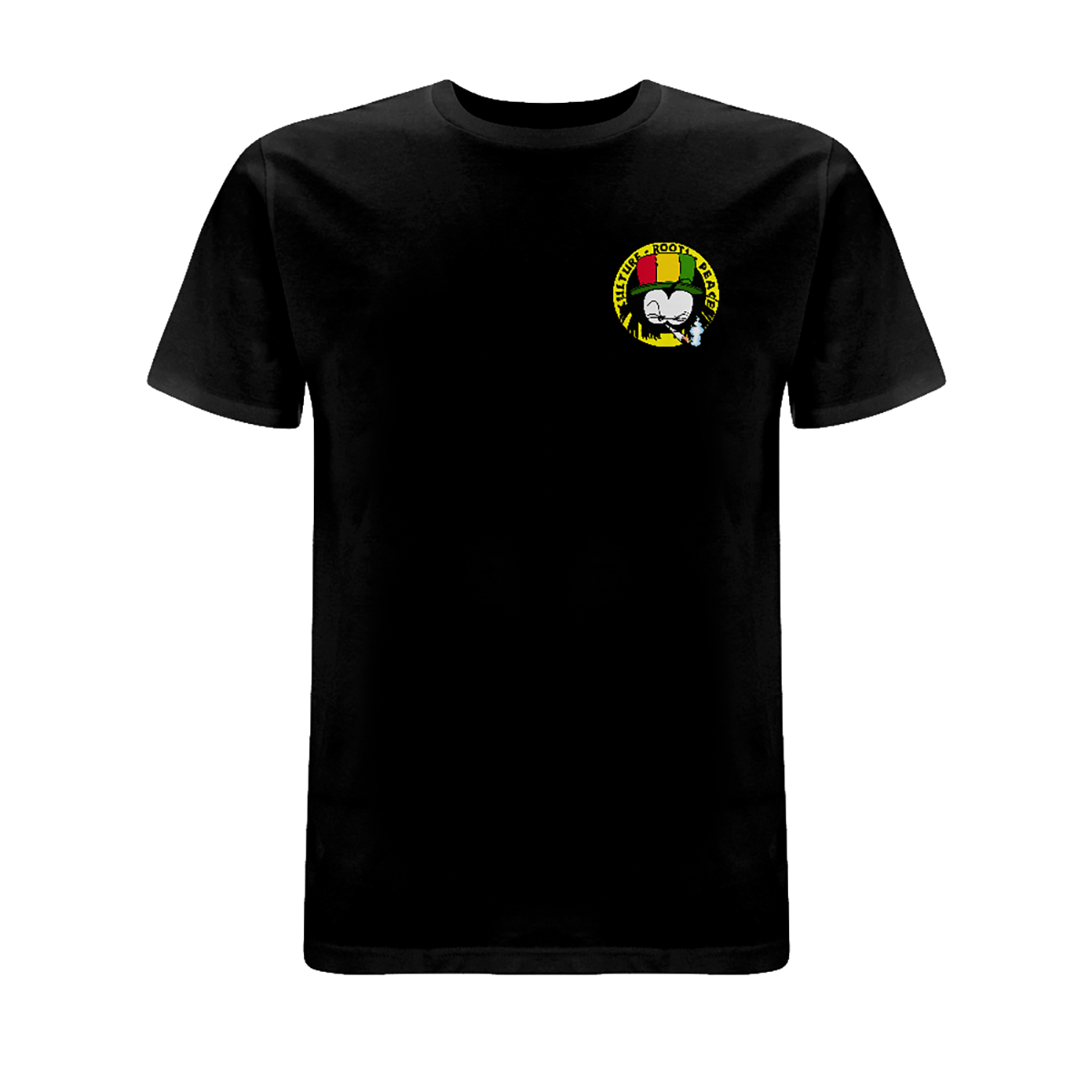 Dready Original : Dready 90s Crest Small Logo T-Shirt - Black