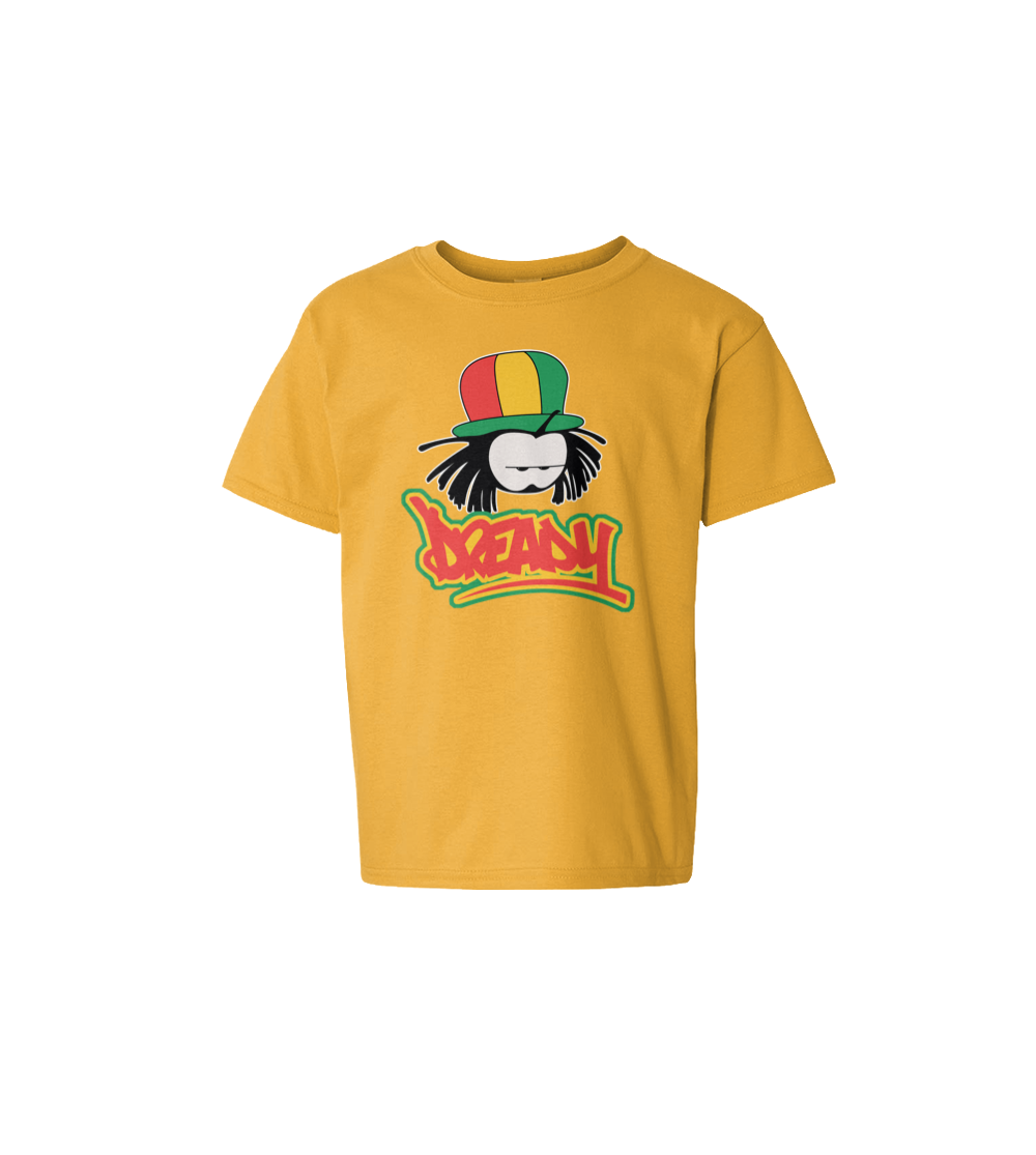 Dready Original : Dready Classic Kids Tee - Yellow