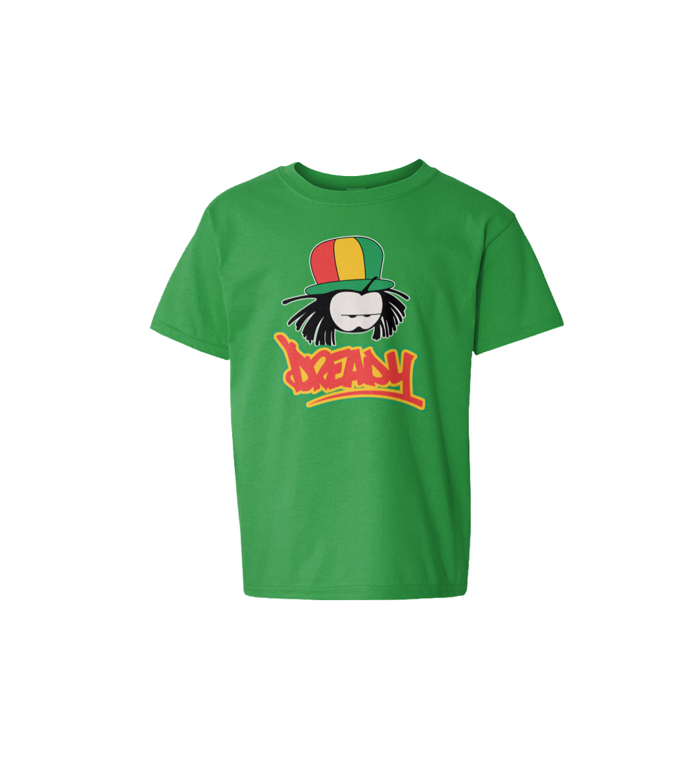 Dready Original : Dready Classic Kids Tee - Green