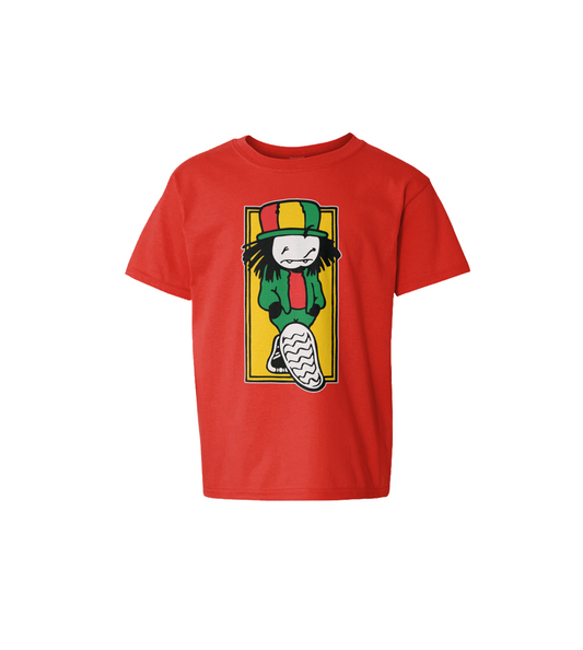 Dready Original : Dready Walking Kids Tee - Red