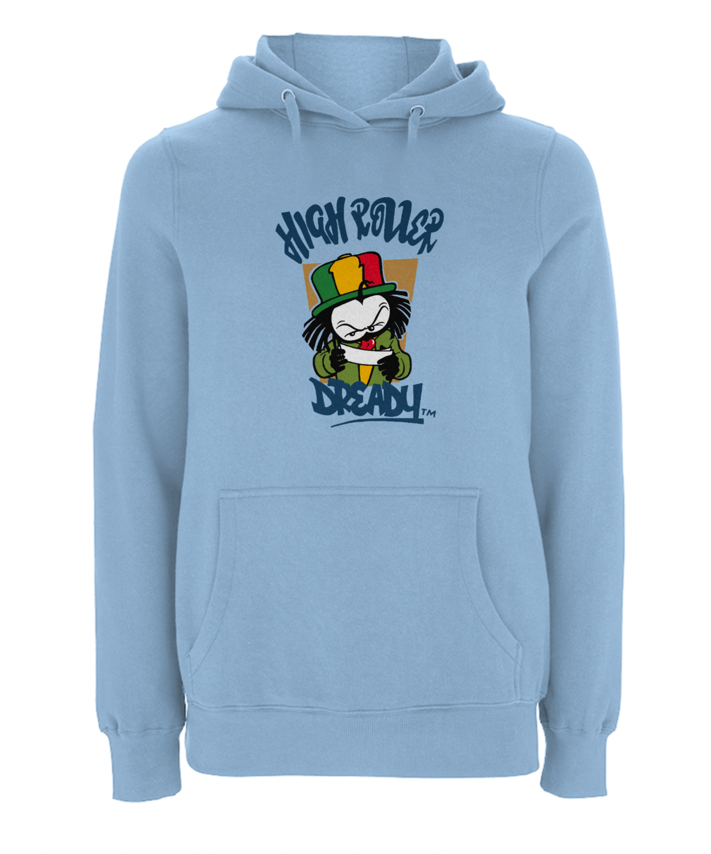 Dready Original : Dready high roller hoody - SKY BLUE