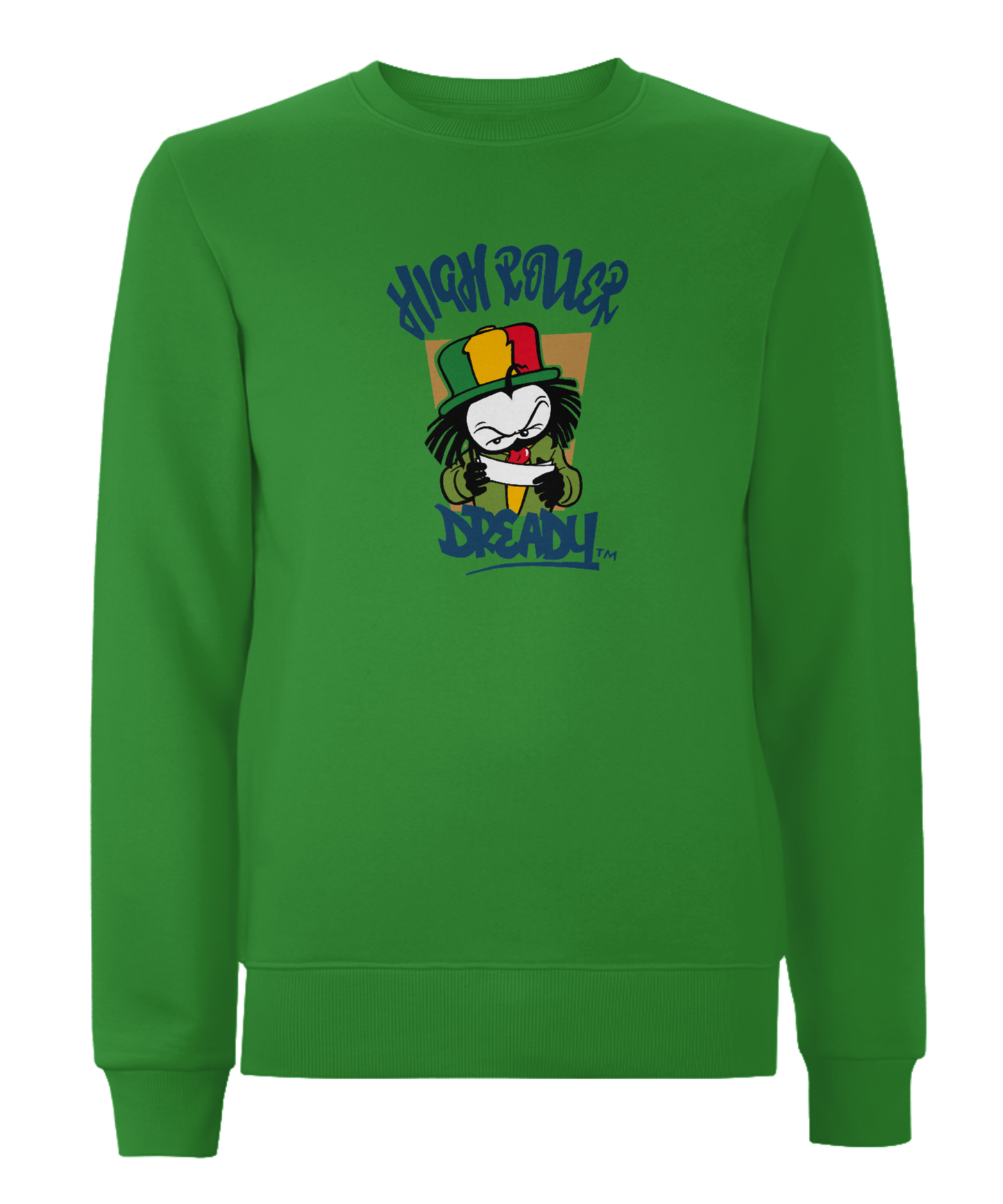 Dready Original : Dready high roller sweatshirt - GREEN