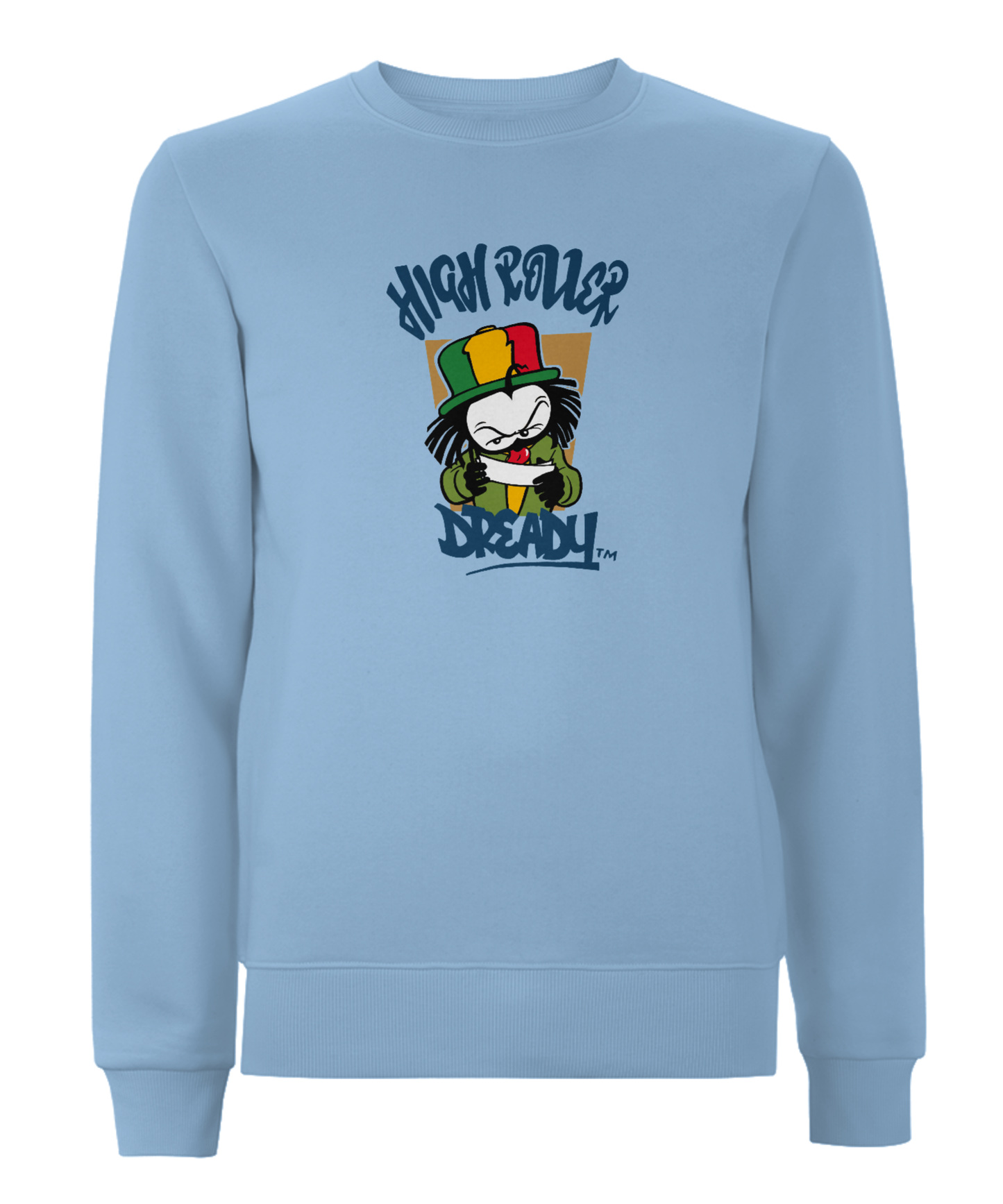 Dready Original : Dready high roller sweatshirt - SKY BLUE