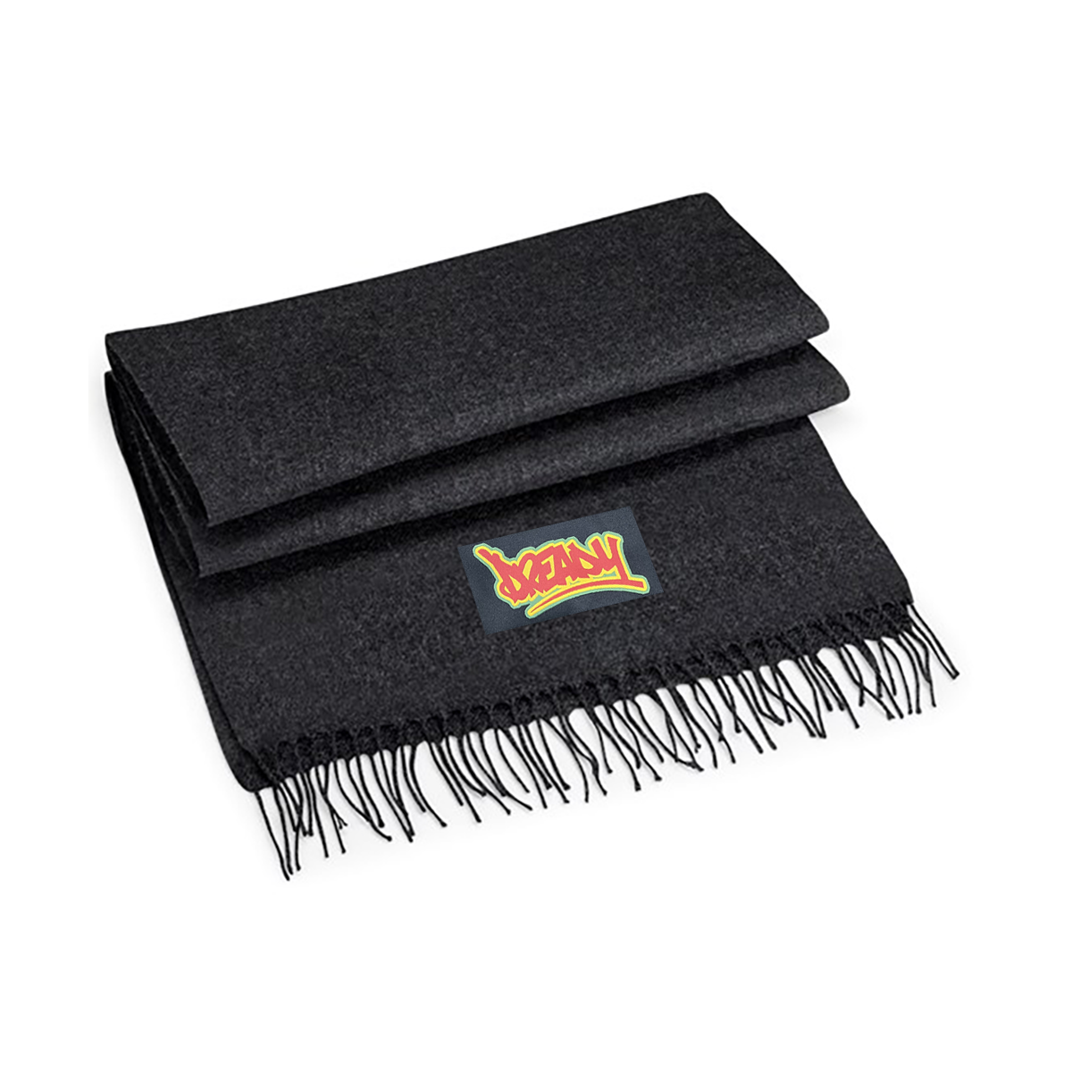 Dready Original : DREADY Classic ‘WRAP IT UP’ woven scarf - Charcoal