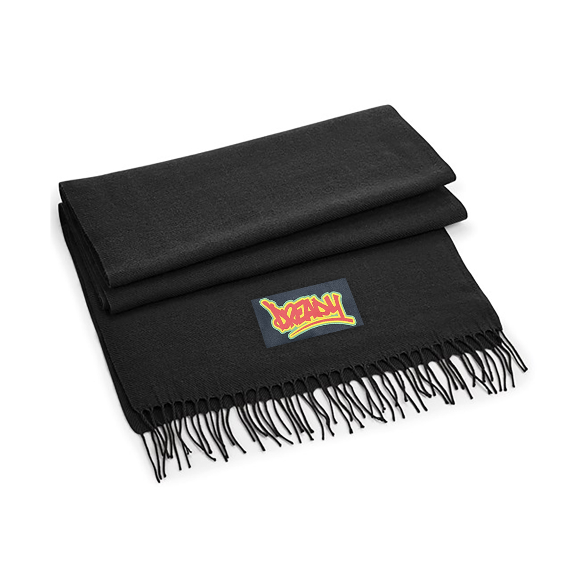 Dready Original : DREADY Classic ‘WRAP IT UP’ woven scarf - Black