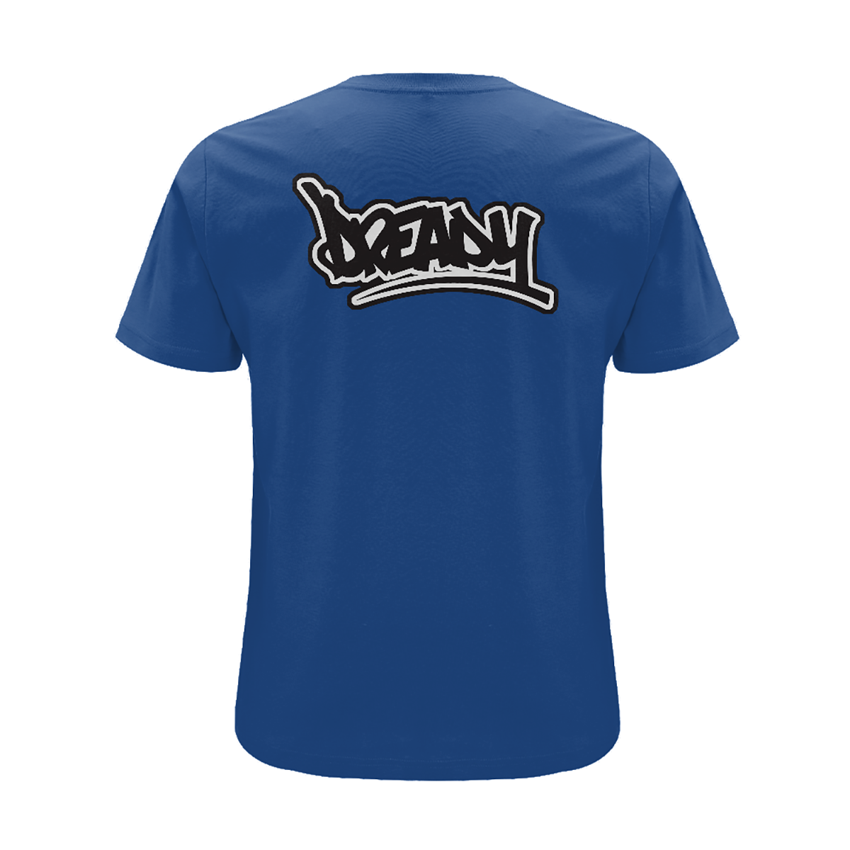 Dready Original : DREADY Black font logo Back print only - Royal Blue