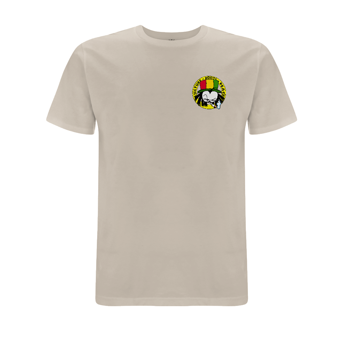 Dready Original : Dready 90s Crest Small Logo T-Shirt - Sand