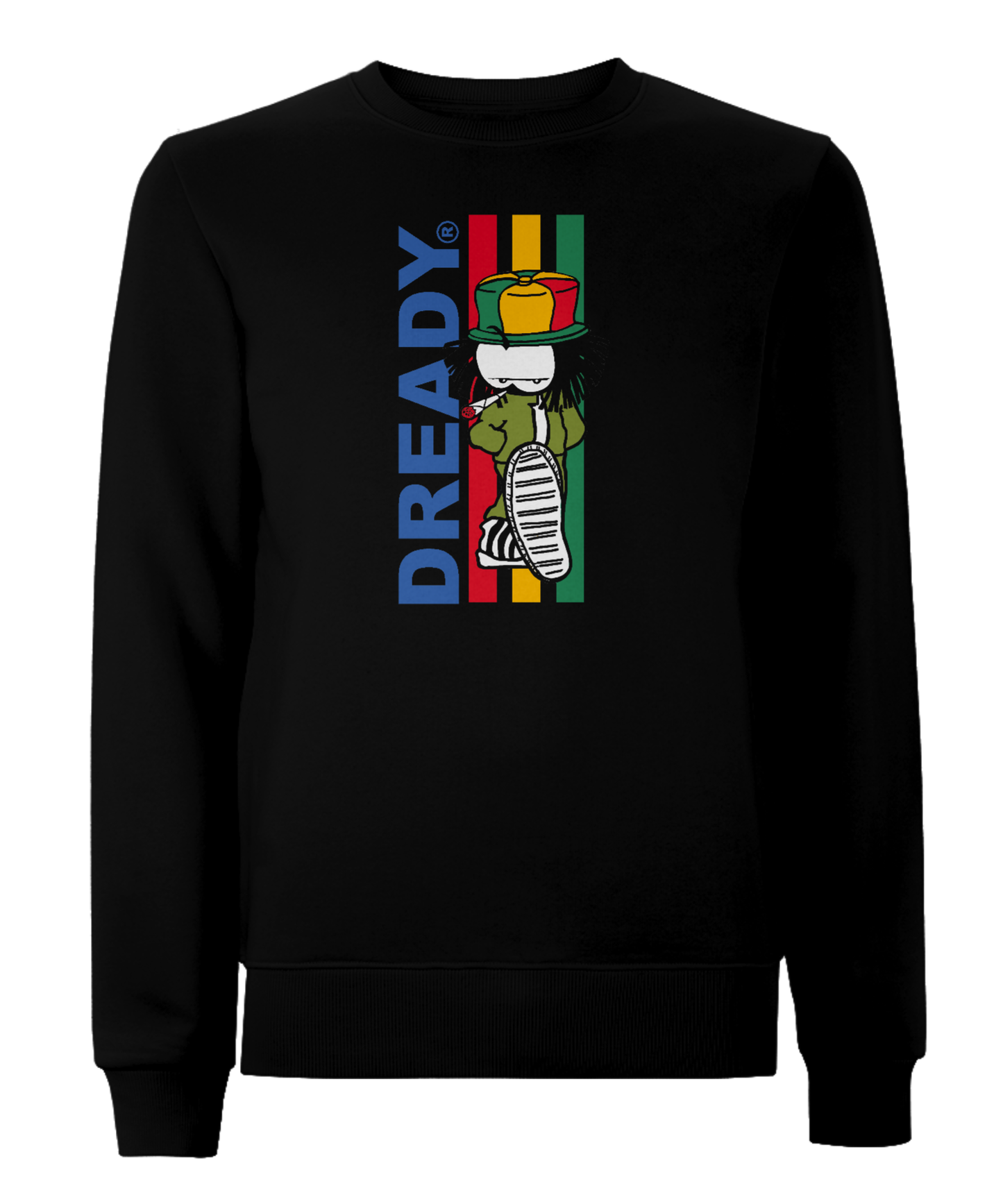 Dready Original : Dready 3 stripe sweatshirt - Black