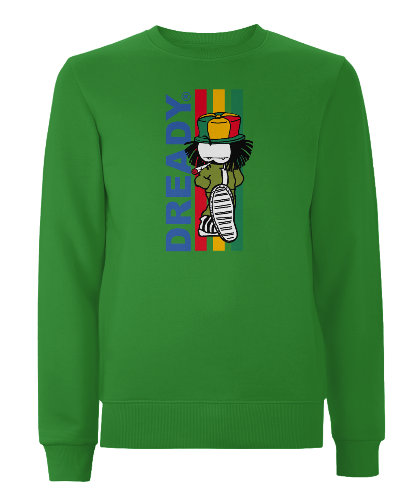 Dready Original : Dready 3 stripe sweatshirt - Green