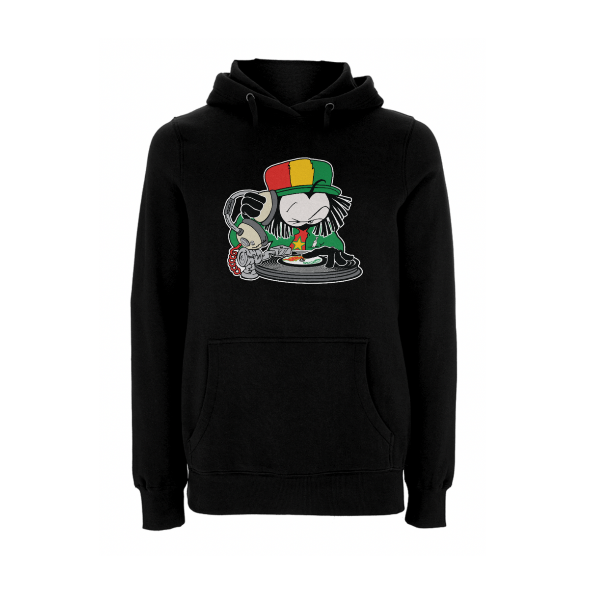 Dready Original : Dready Selecta front print hood - Black