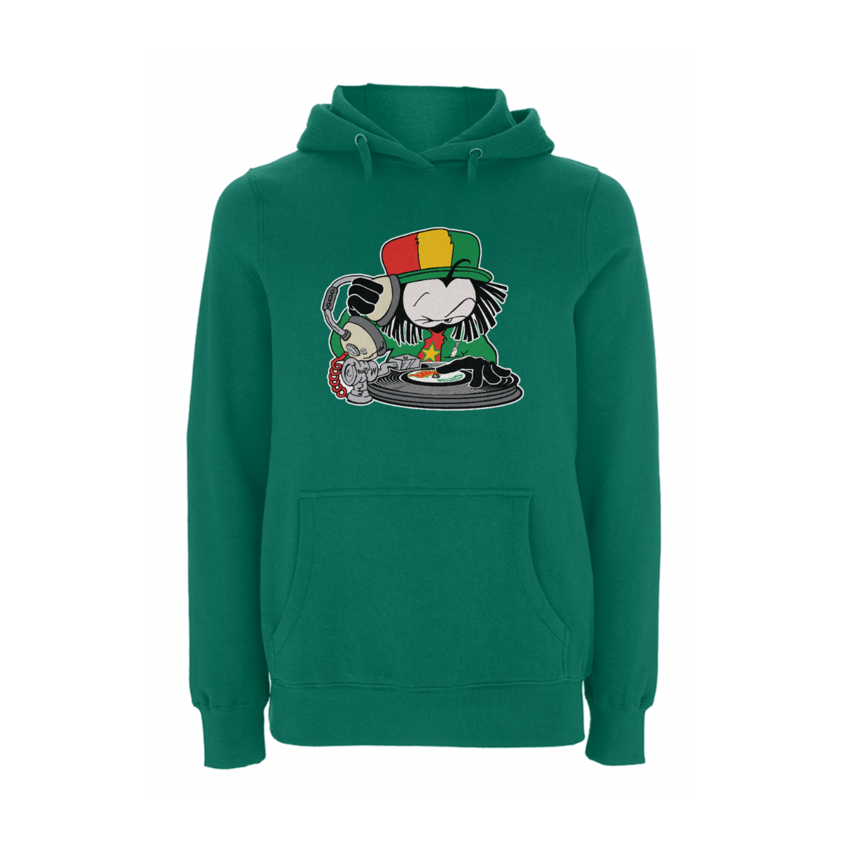 Dready Original : Dready Selecta front print hood - Green