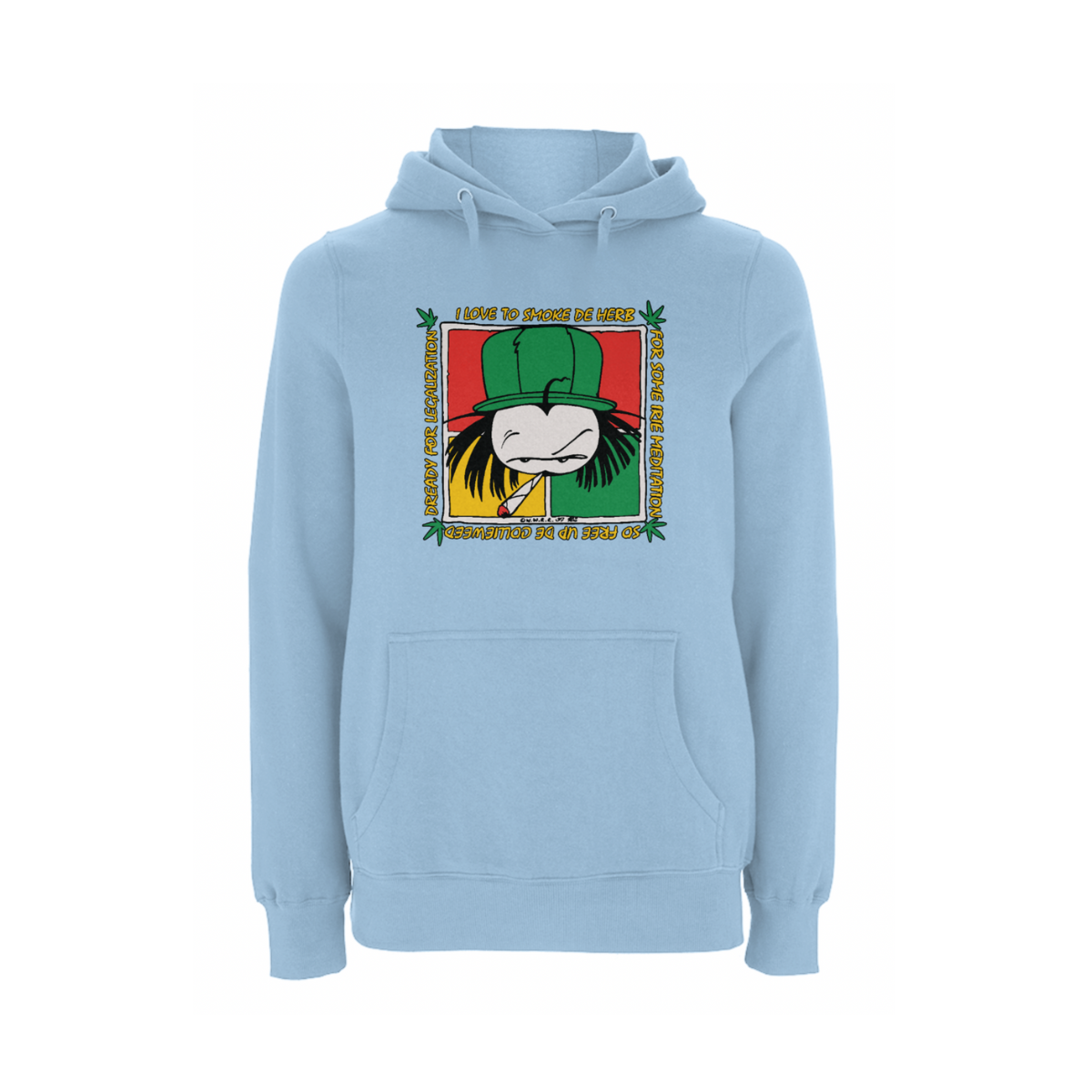 Dready Original : Dready ‘Free de herb' Hoody -