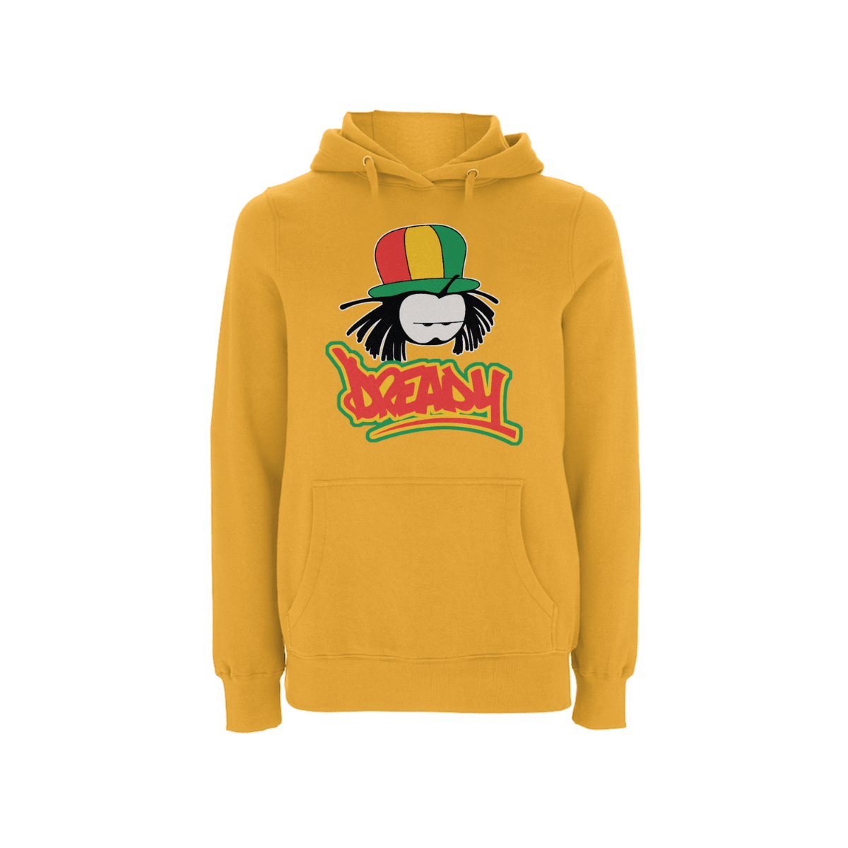 Dready Original : Dready Classic Logo Hoody - Yellow