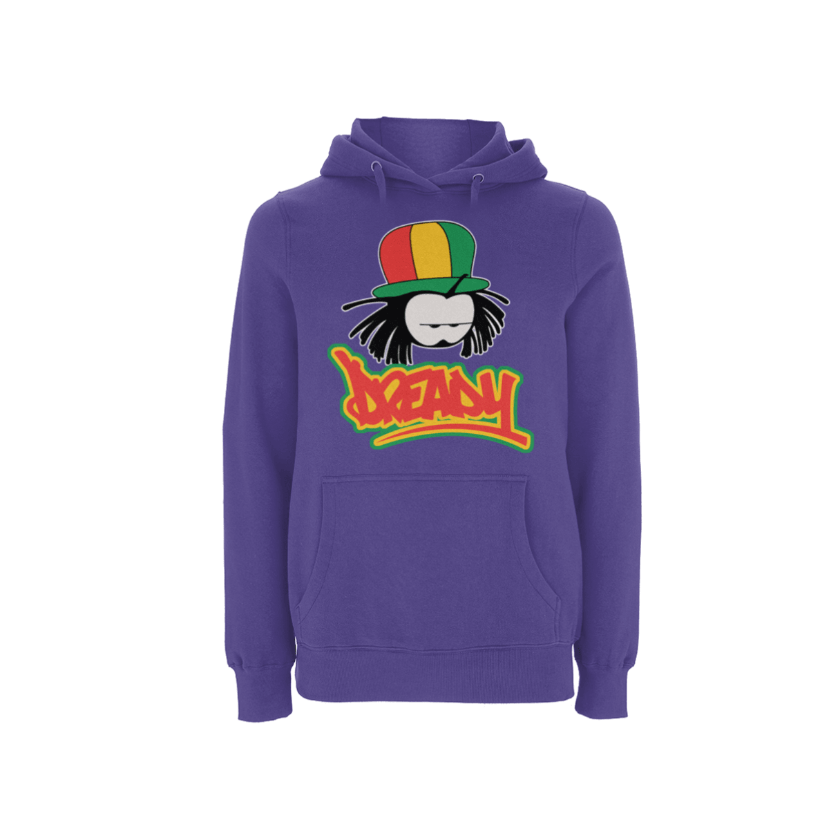 Dready Original : Dready Classic Logo Hoody - Purple