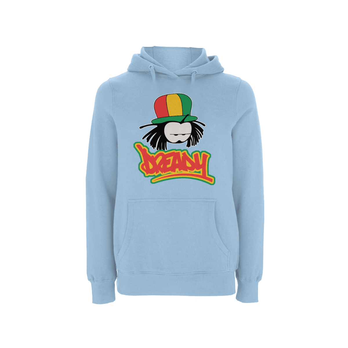 Dready Original : Dready Classic Logo Hoody - Sky Blue