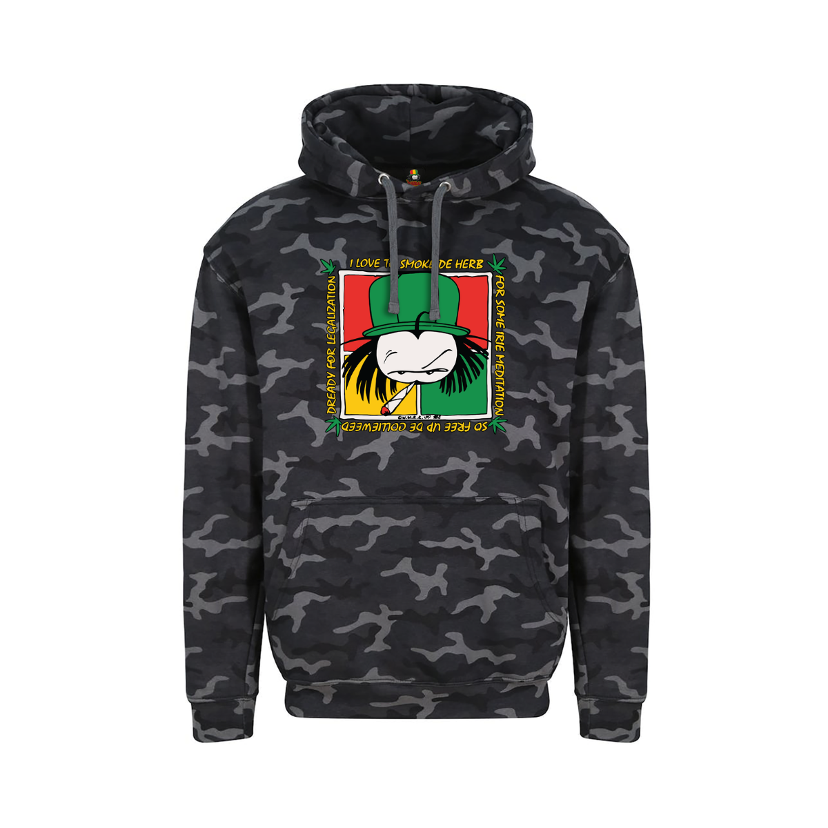 Dready Original : Dready ‘Free de herb' Hoody -