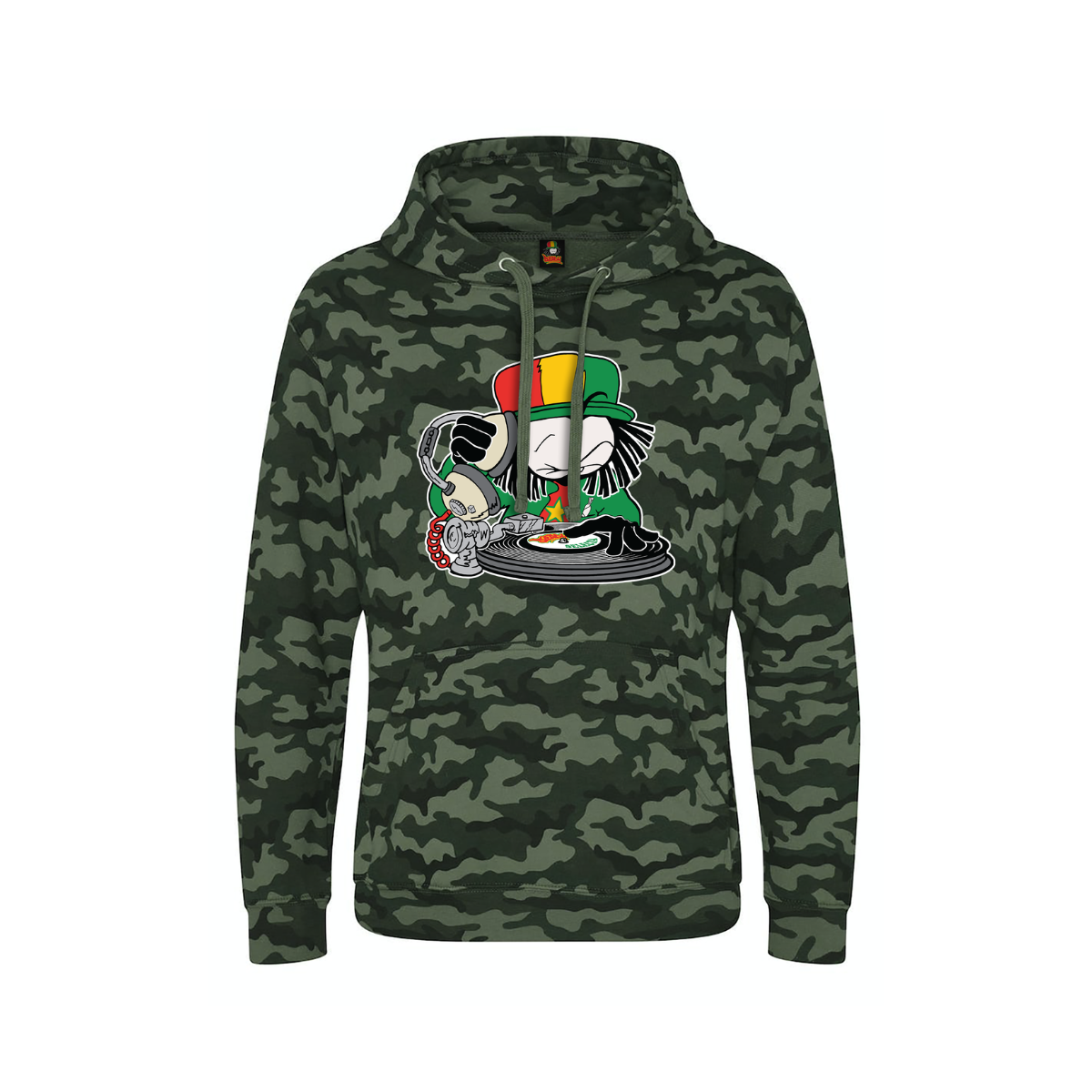 Dready Original : Dready Selecta front print hood -