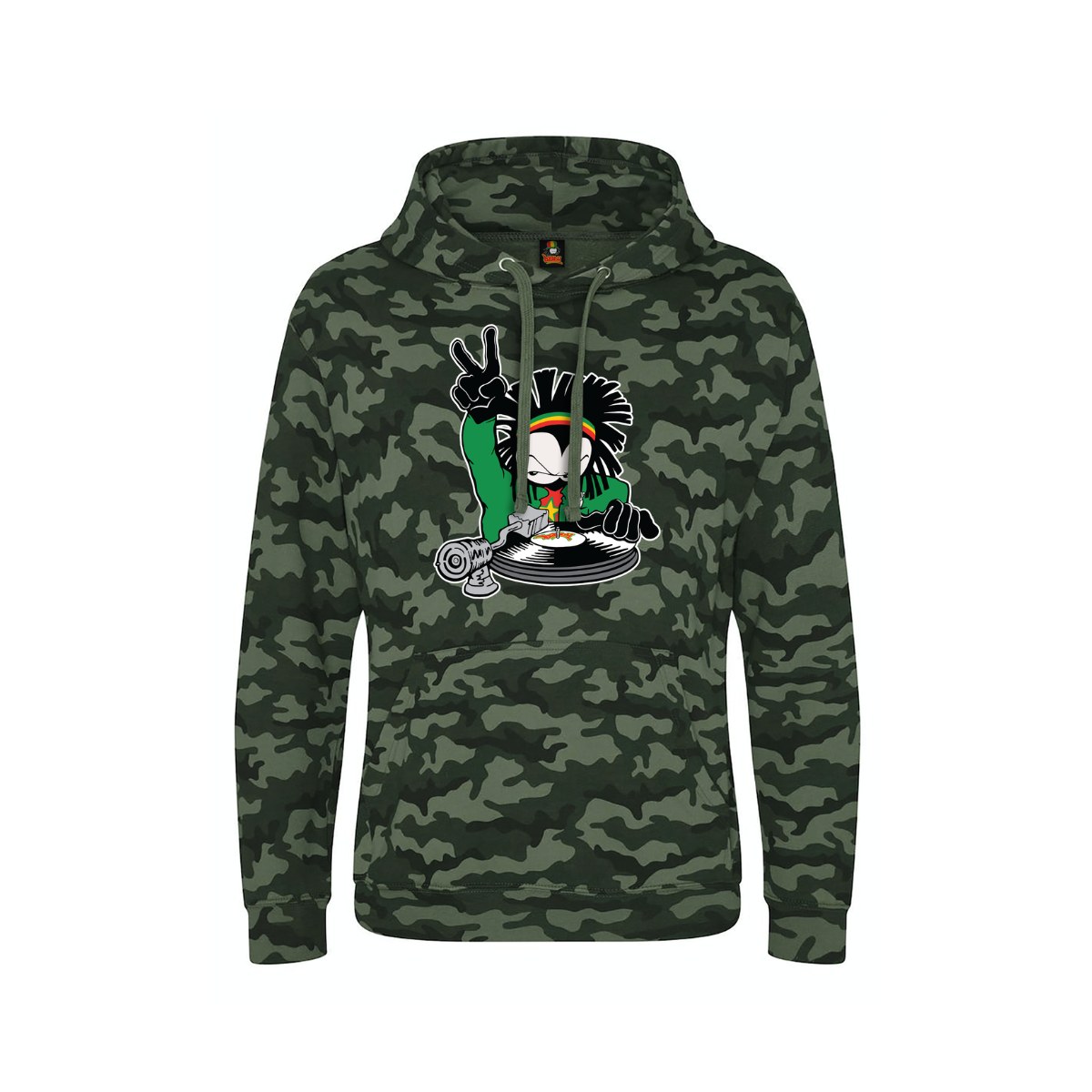 Dready Original : DREADY Two Time Front Print Hood -