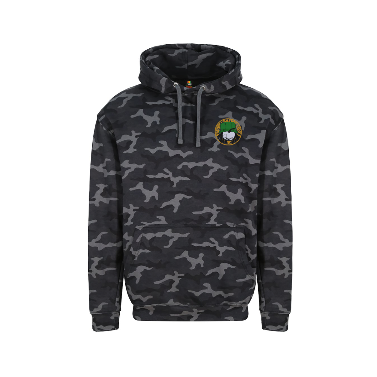 Dready Original : Dready OG '97 Embroidered Hood - Black Camo