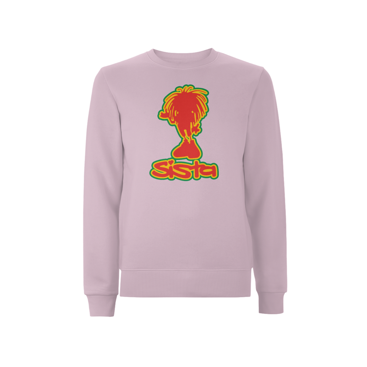 Dready Original : Sista Silhouette front print Sweatshirt -