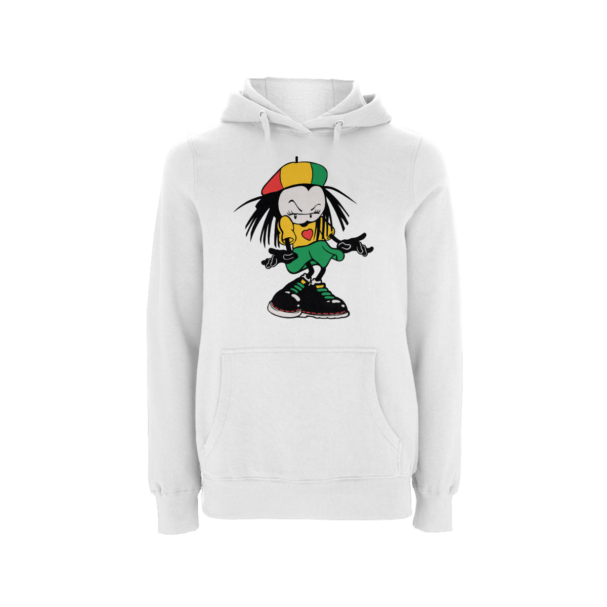 Dready Original : Sista Manners Front Print Hood -