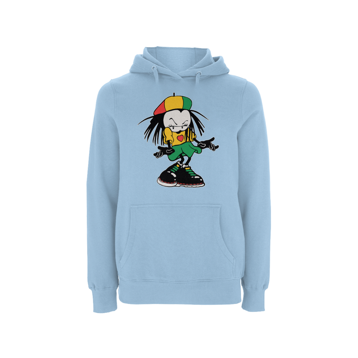 Dready Original : Sista Manners Front Print Hood -