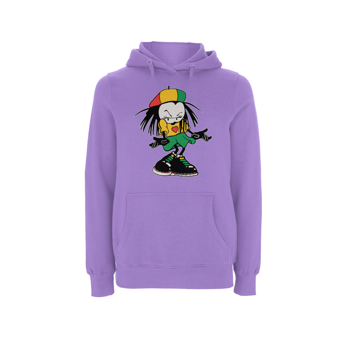 Dready Original : Sista Manners Front Print Hood -