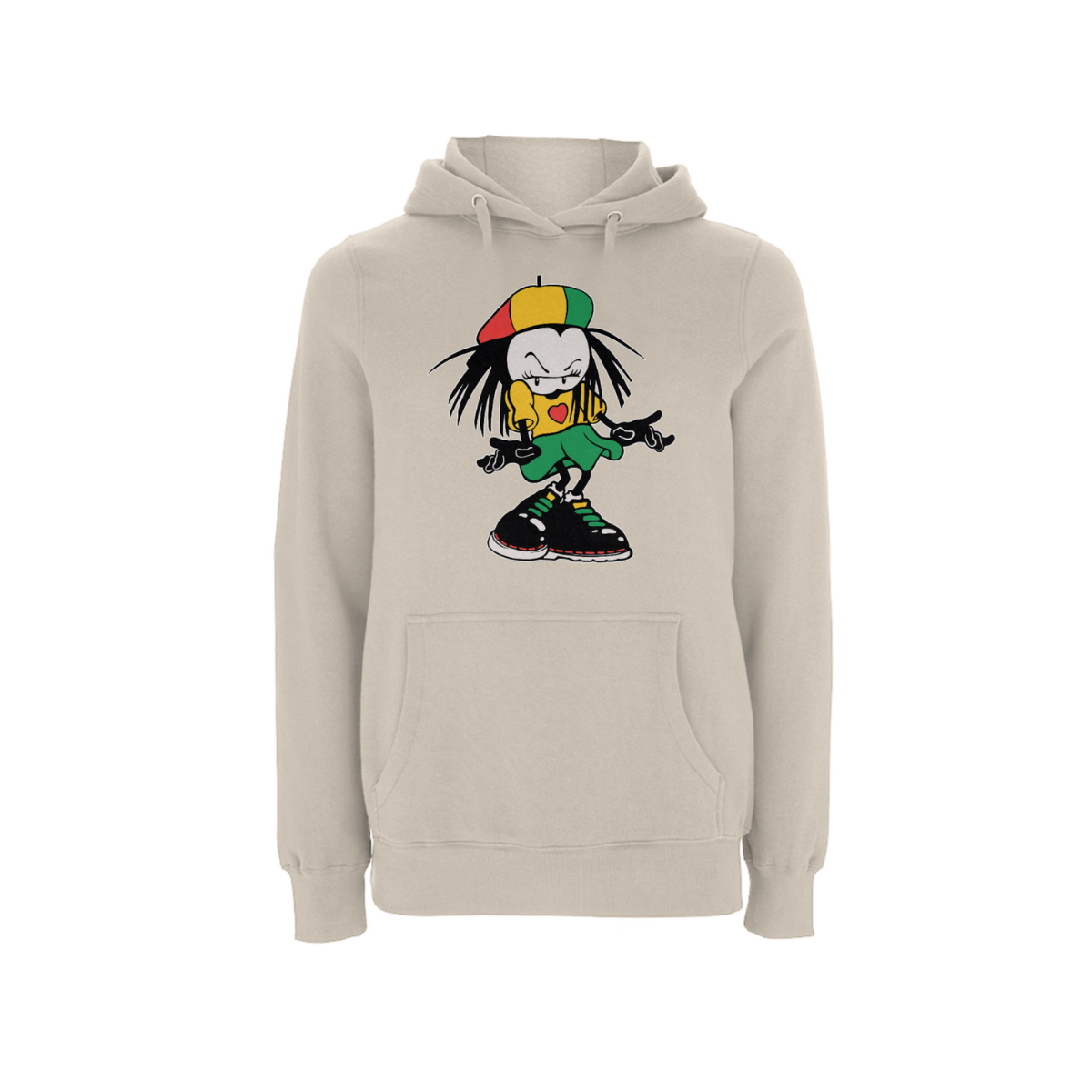 Dready Original : Sista Manners Front Print Hood -