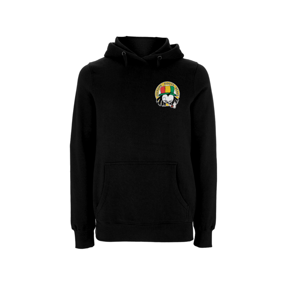 Dready Original : Dready 90s Crest Small Logo Hood - Black