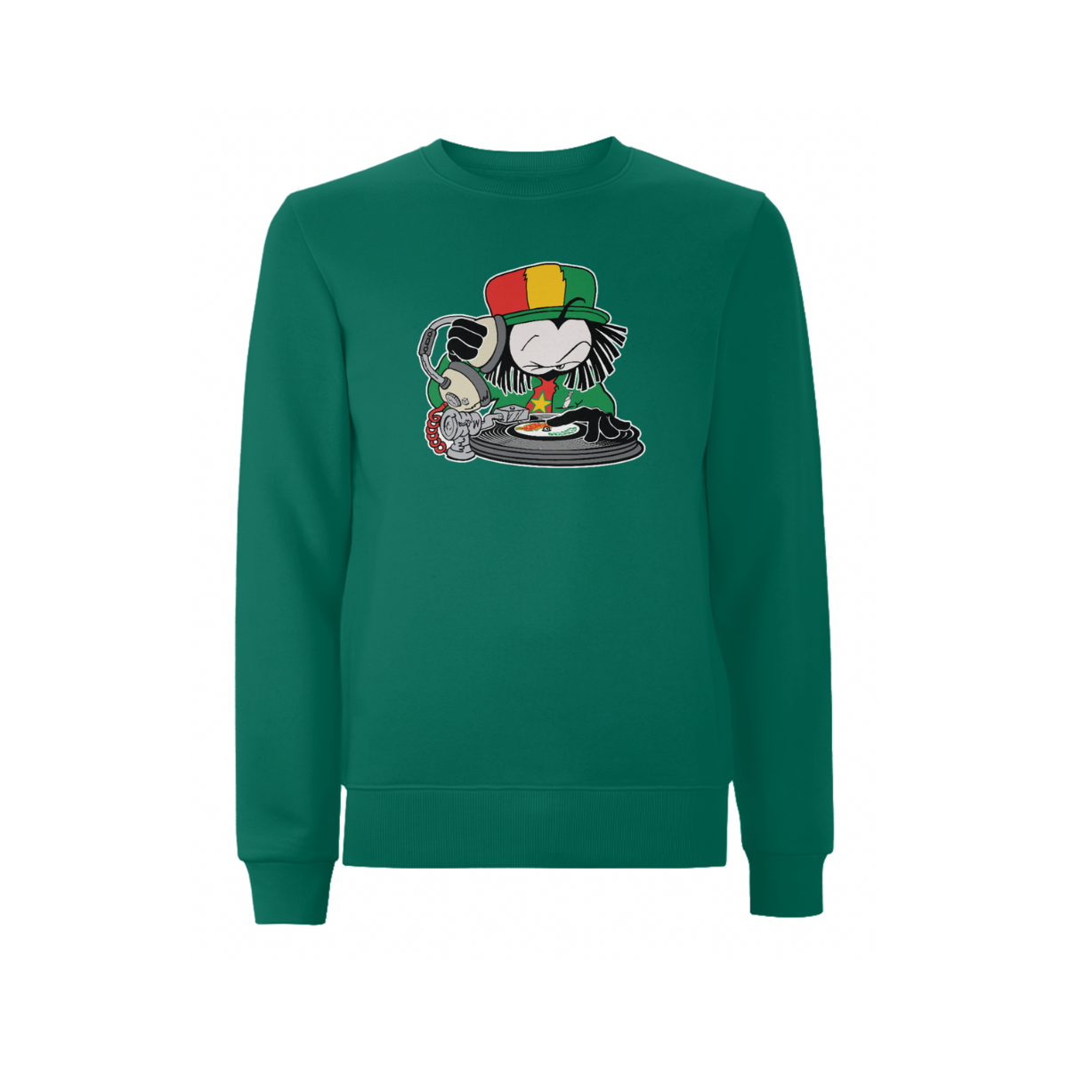 Dready Original : Dready Selecta front print Sweatshirt - Green