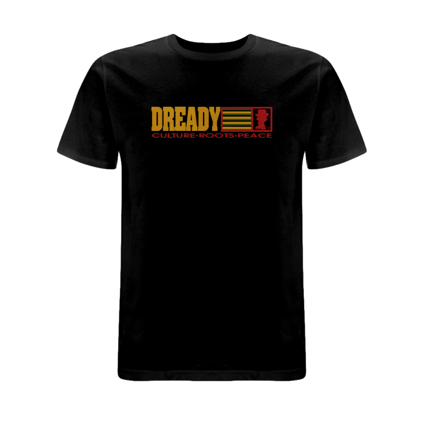 Dready Original : Dready Culture Embroidered T-Shirt - Black