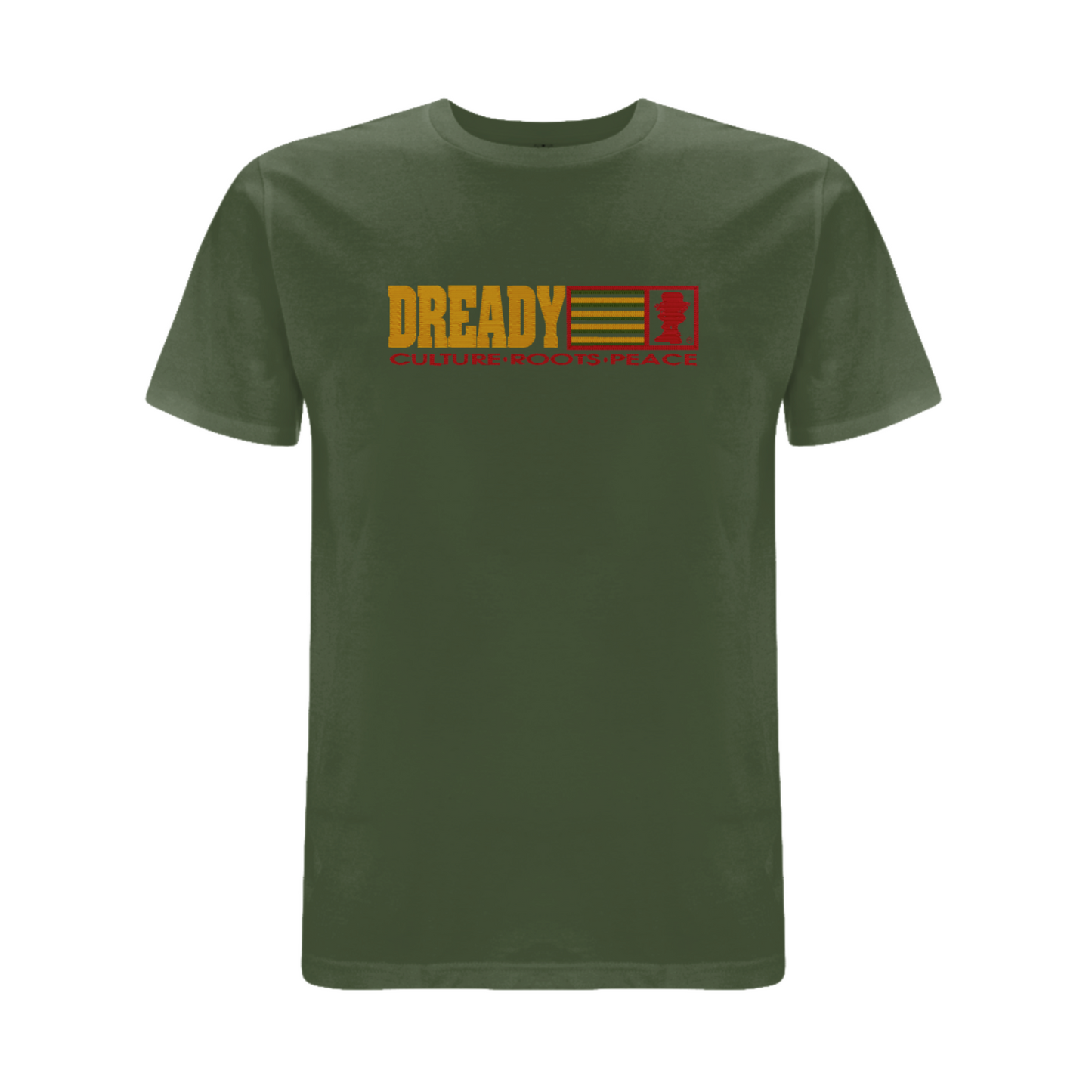 Dready Original : Dready Culture Embroidered T-Shirt - Military green