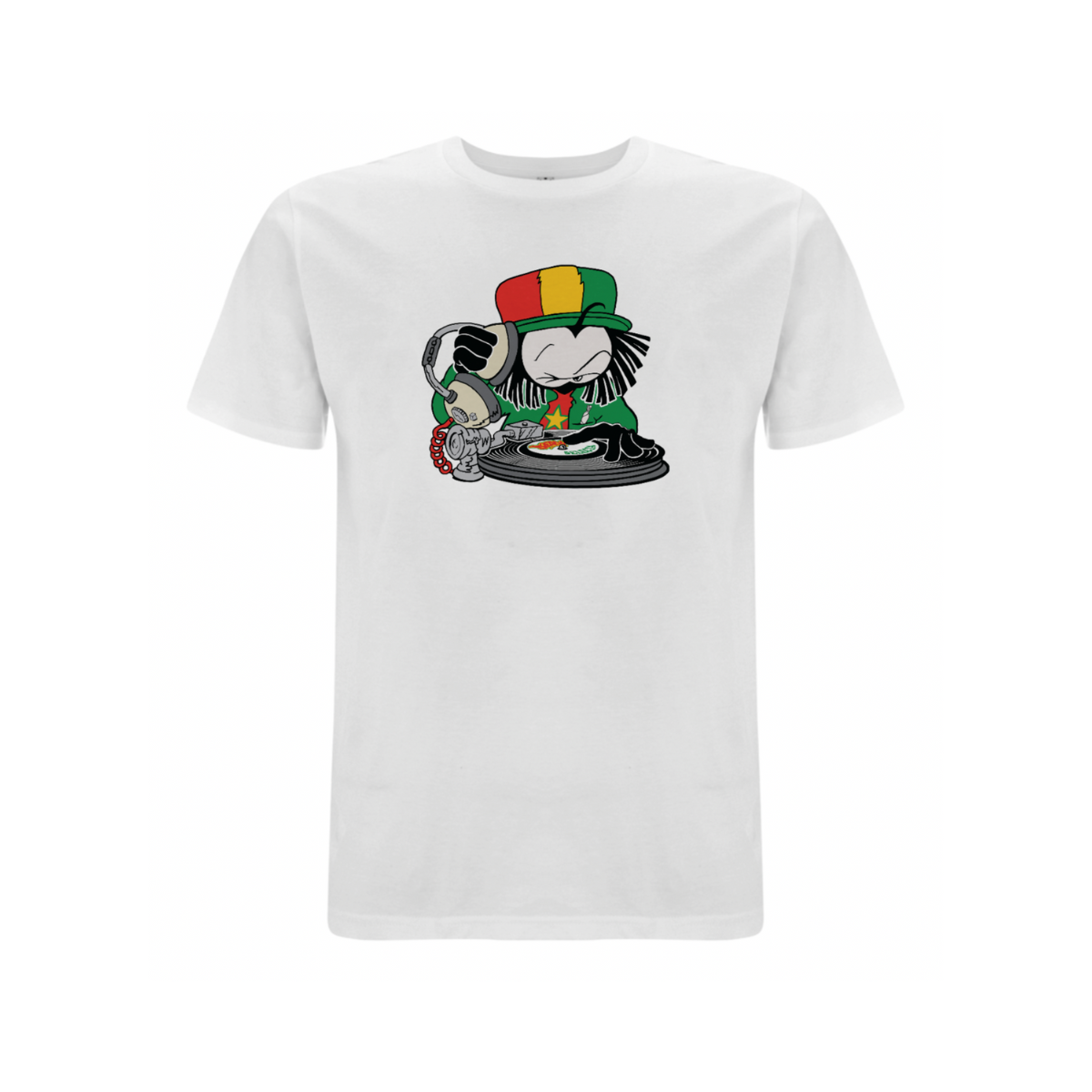 Dready Original : Dready Selecta Front Print T-Shirt - White