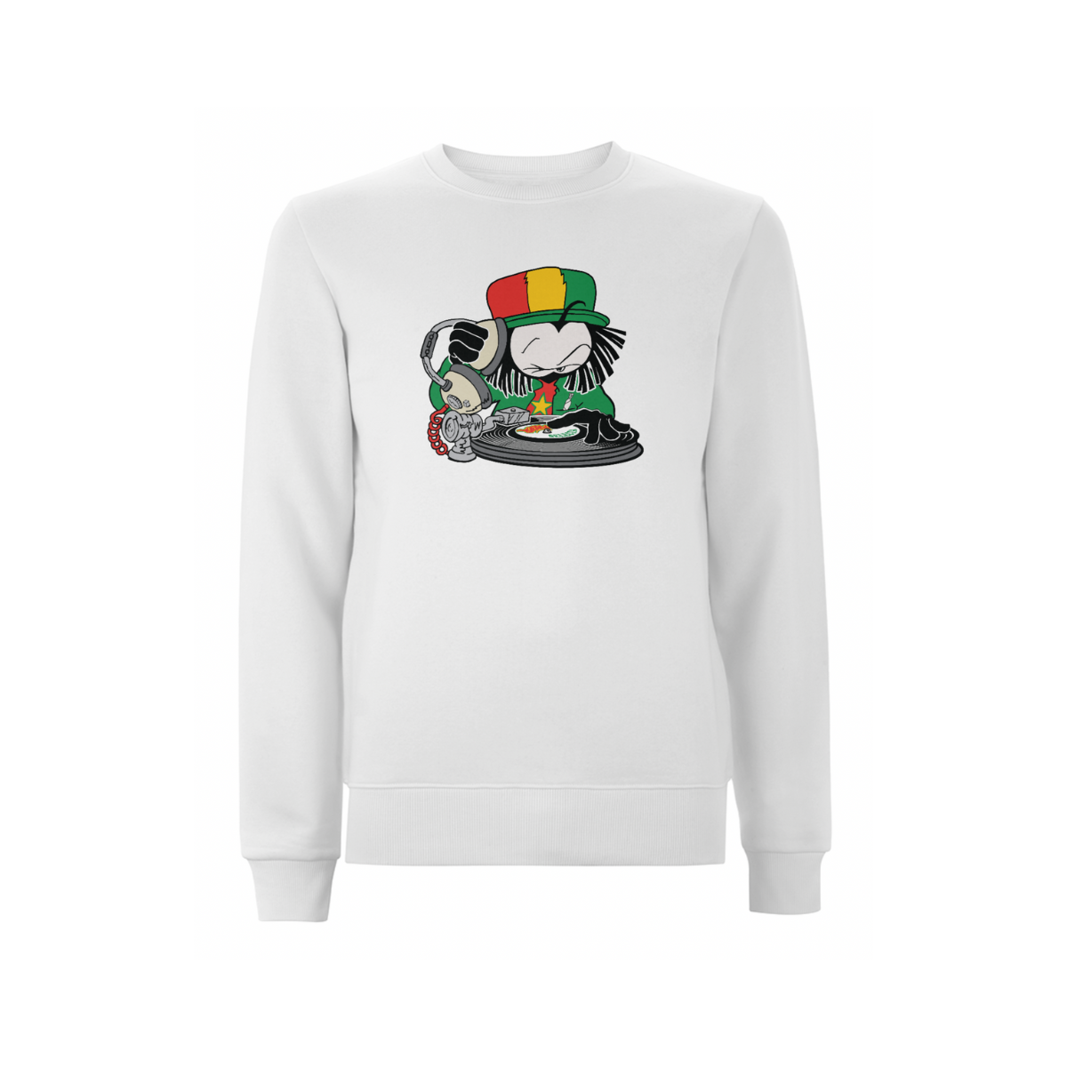 Dready Original : Dready Selecta front print Sweatshirt - White