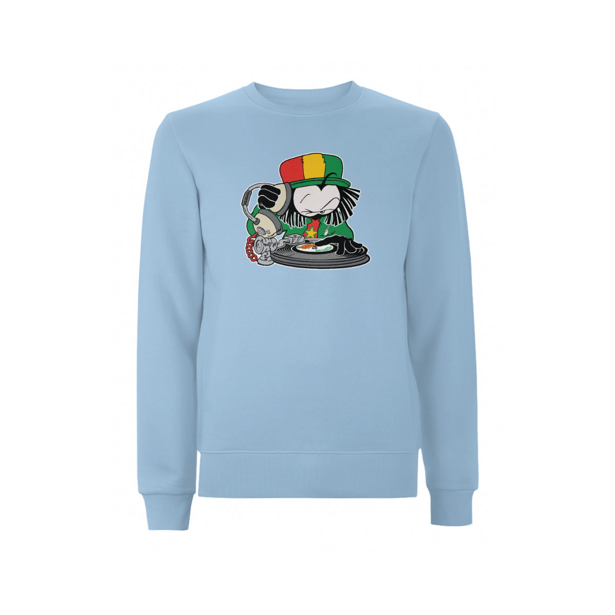 Dready Original : Dready Selecta front print Sweatshirt - Sky blue