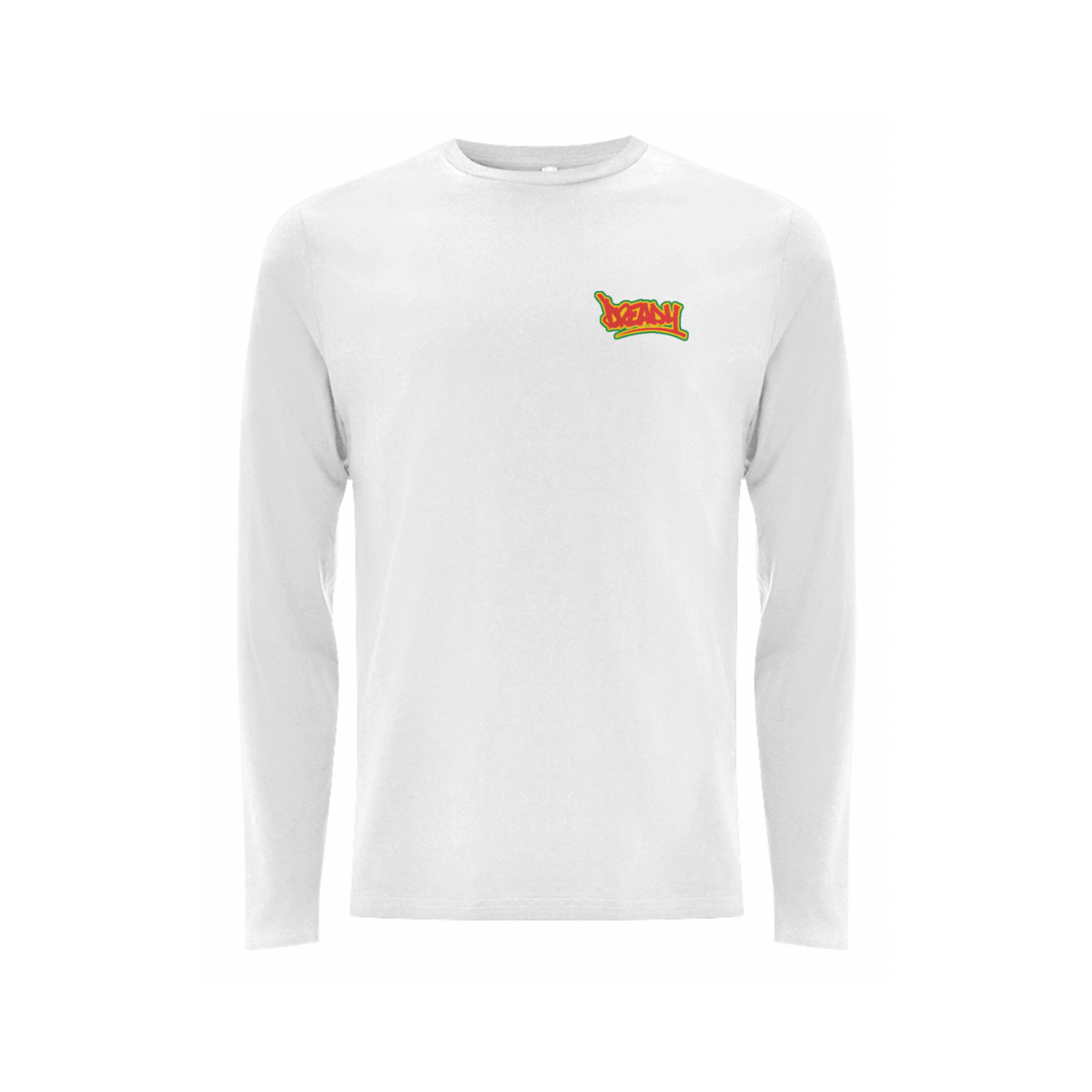 Dready Original : Dready Front Print Logo - WHITE