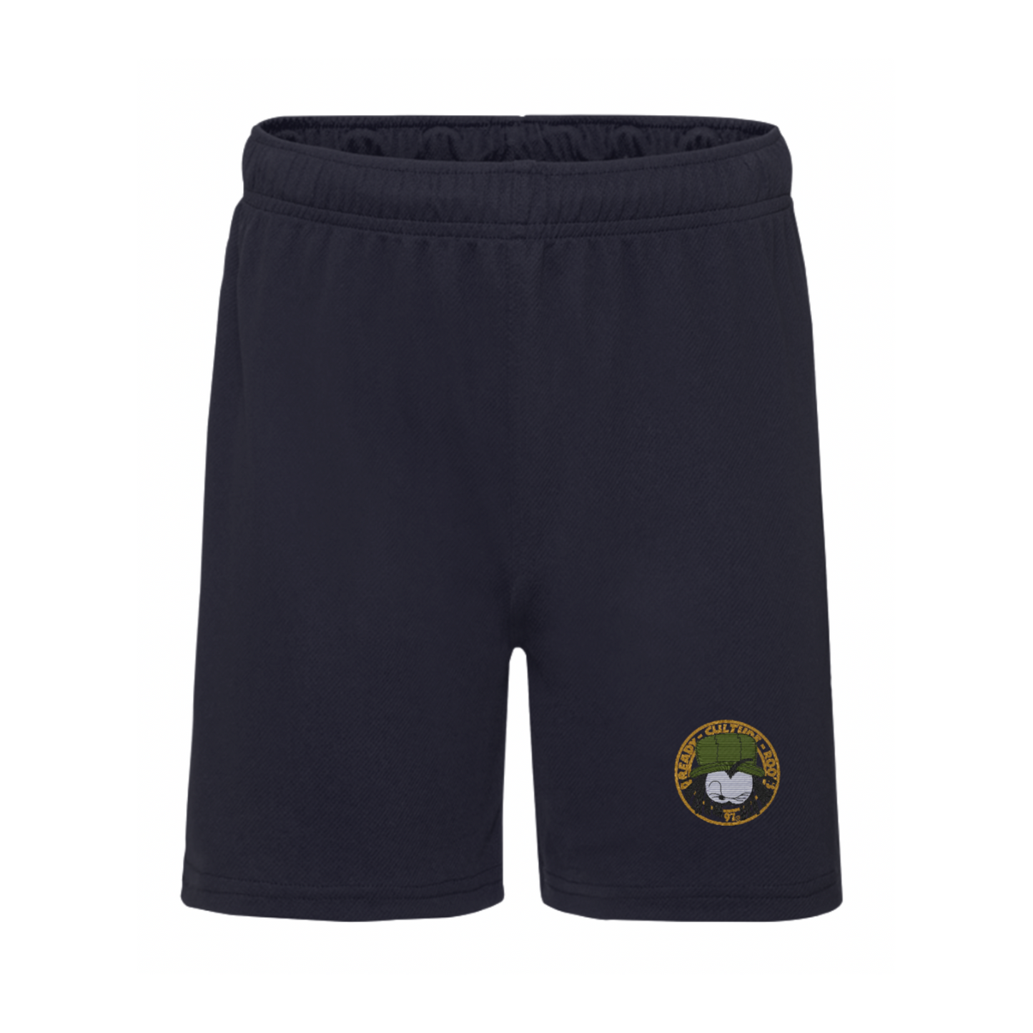 Dready Original : Dready OG '97 Embroidered Boarder Jogger Shorts - FRENCH NAVY