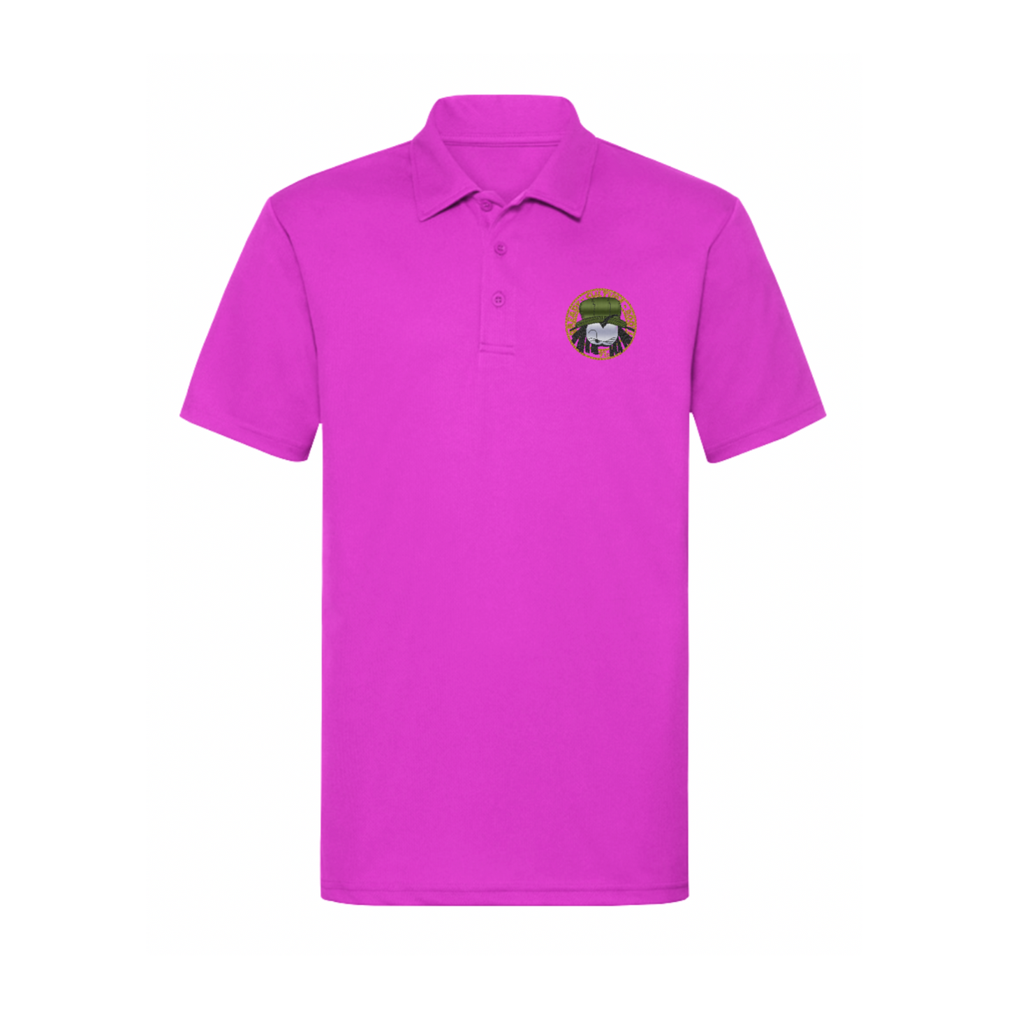 Dready Original : Dready OG 97 Embroidered Polo - FUCHSIA