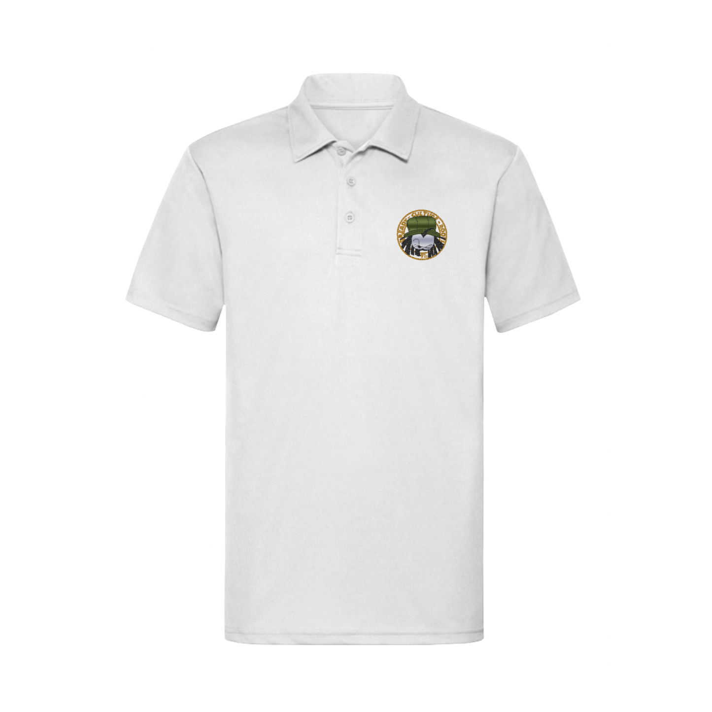 Dready Original : Dready OG 97 Embroidered Polo - WHITE