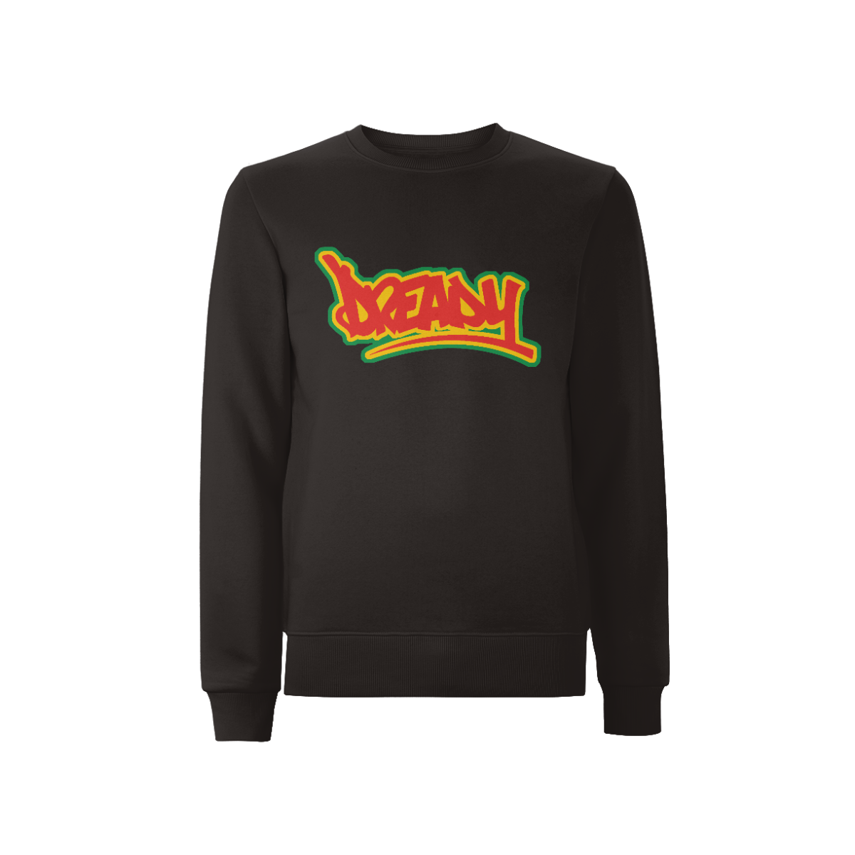 Dready Original : DREADY Logo Front Print Sweatshirt -